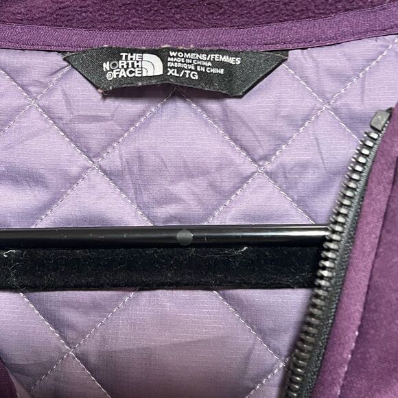 The North Face Hybrid Jacket Womens Quilted Insulated Hoodie Full Zip Hooded XL - Picture 5 of 5